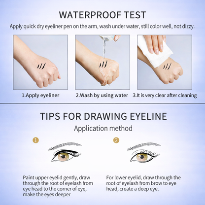 SWAYVA™ Multicolor Waterproof Gel Eyeliner Set