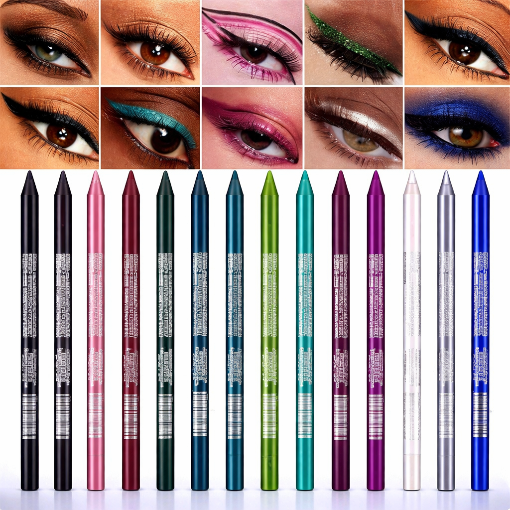 SWAYVA™ Multicolor Waterproof Gel Eyeliner Set