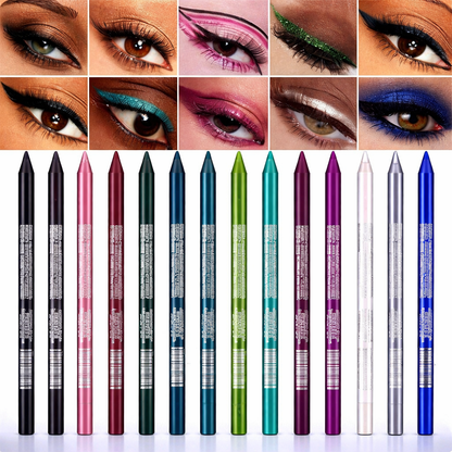 SWAYVA™ Multicolor Waterproof Gel Eyeliner Set